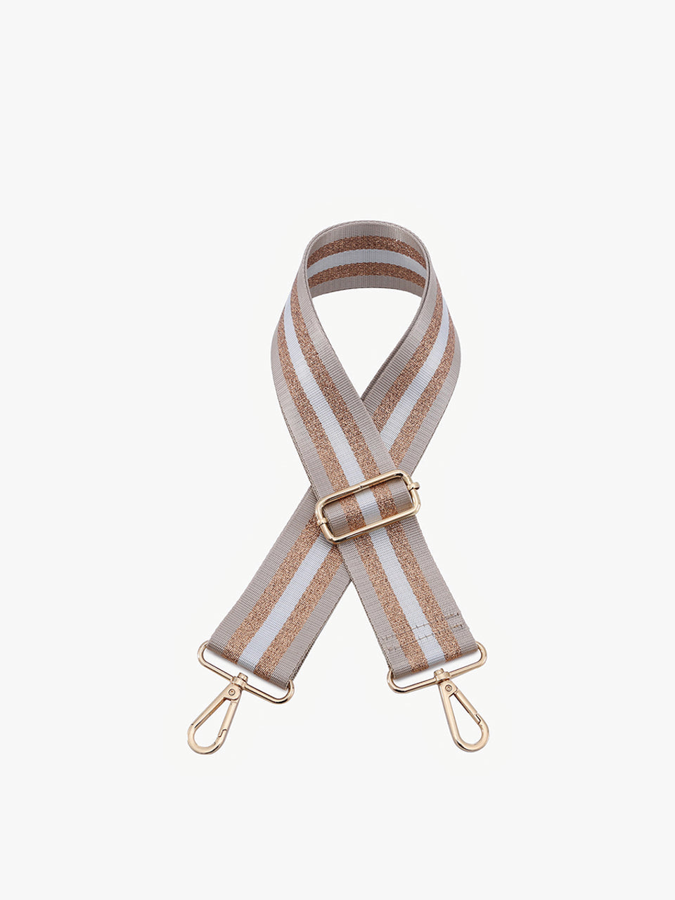 Strap Tan, Rose Gold and White/Ivory