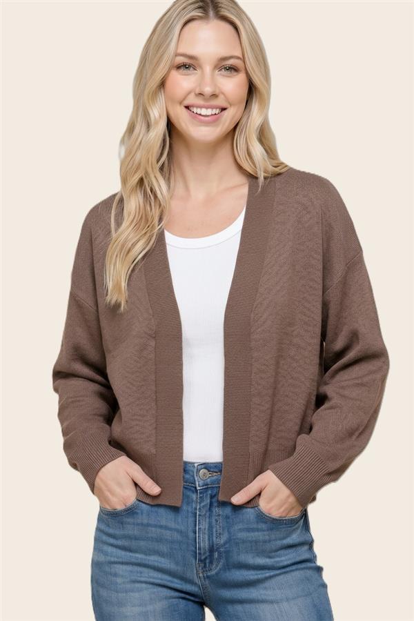 Open Front Cardigan By Staccato