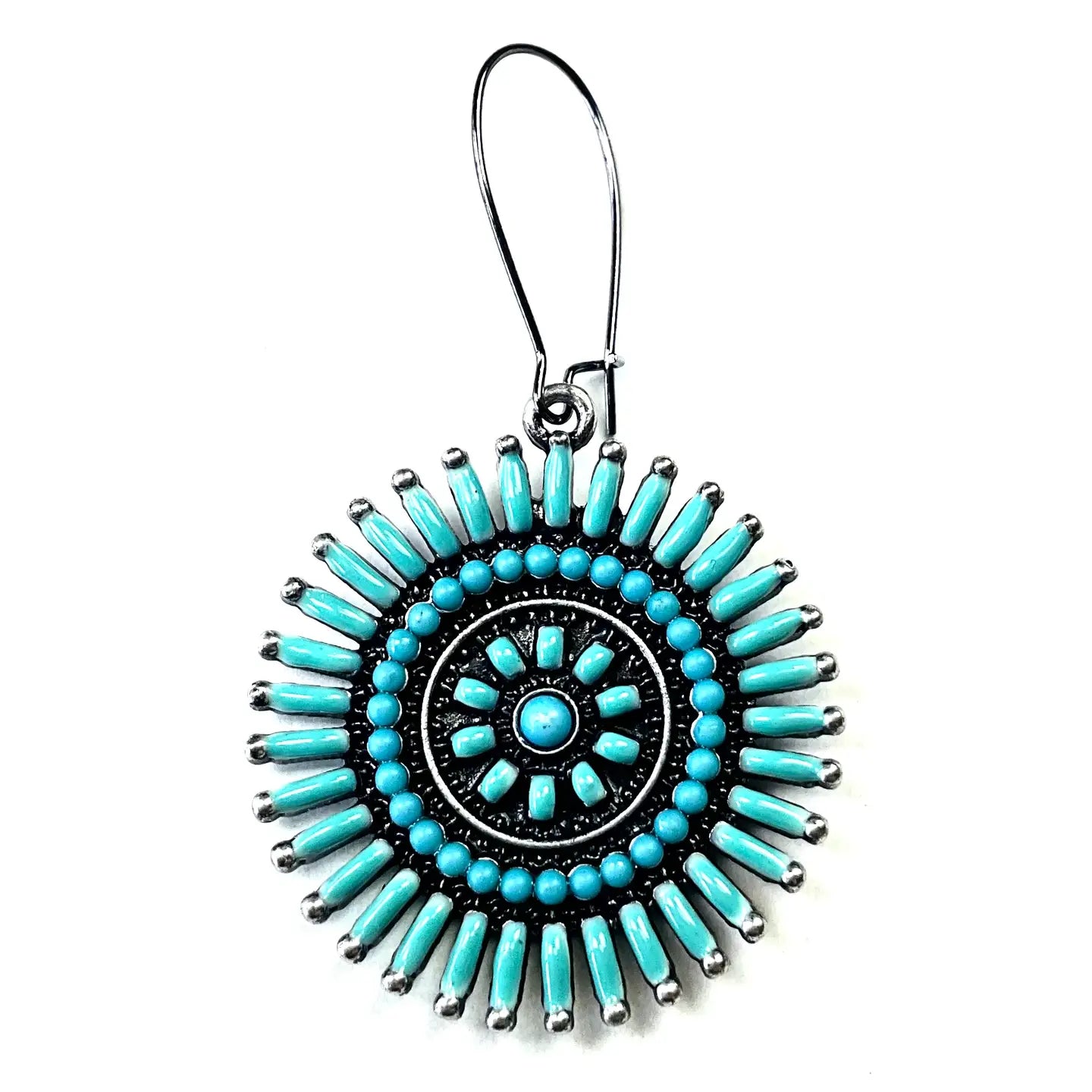 Statement Turquoise Earrings from Lost and Found