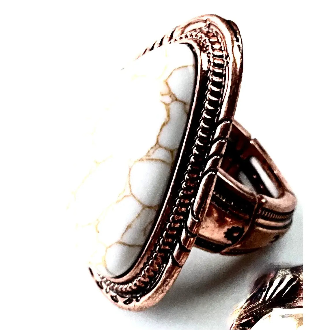 Teardrop Ring Statement from Lost and Found