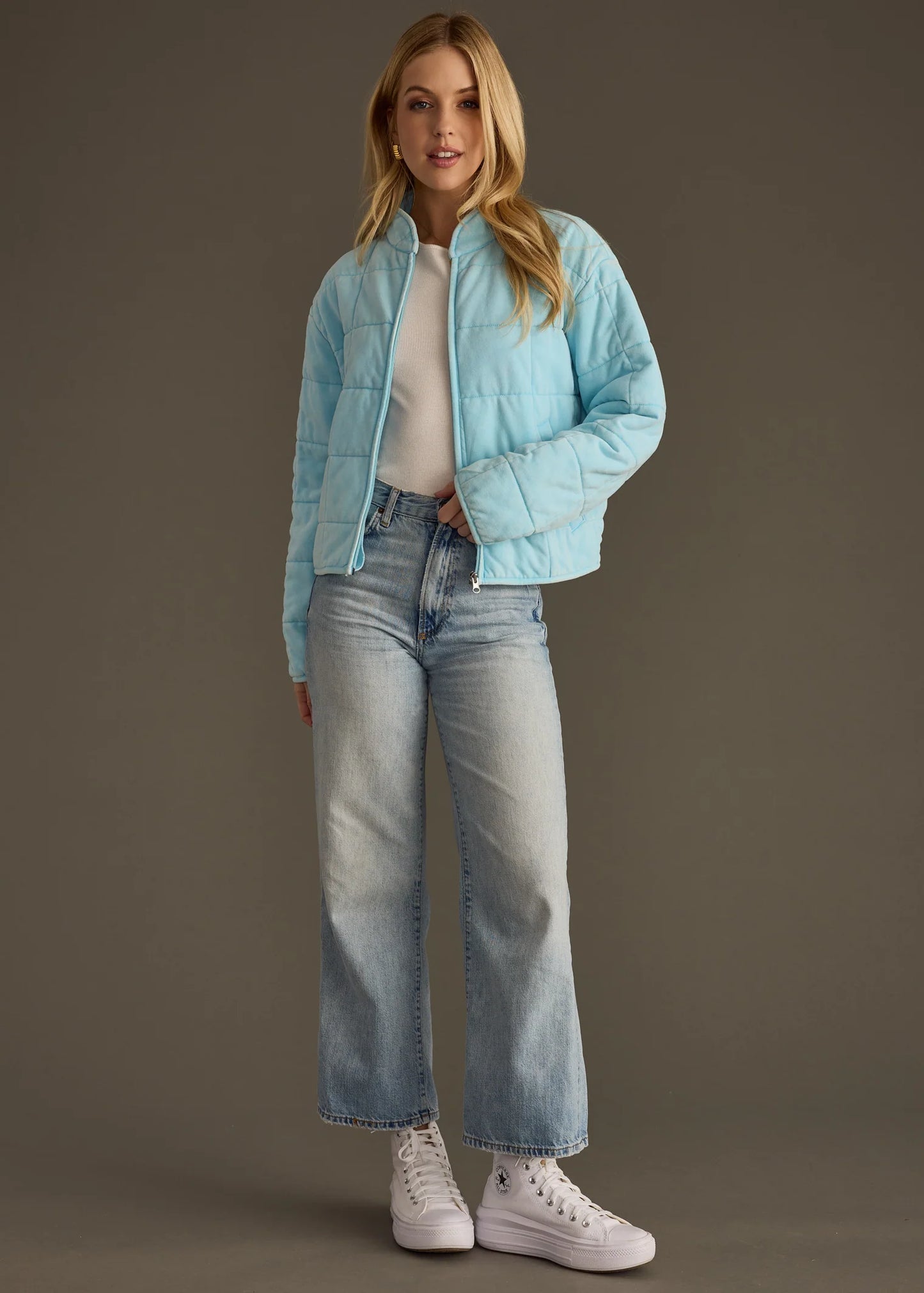 Spring into Puffer Jacket