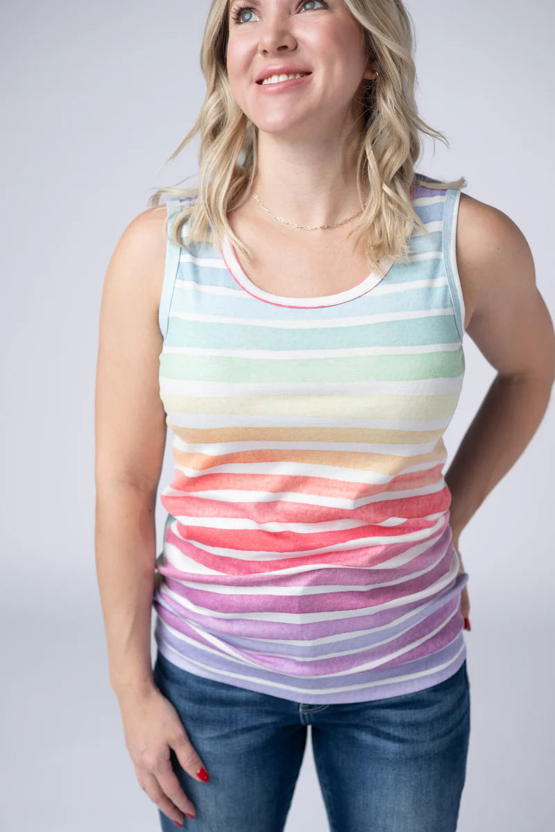 Ava Rainbow Stripes