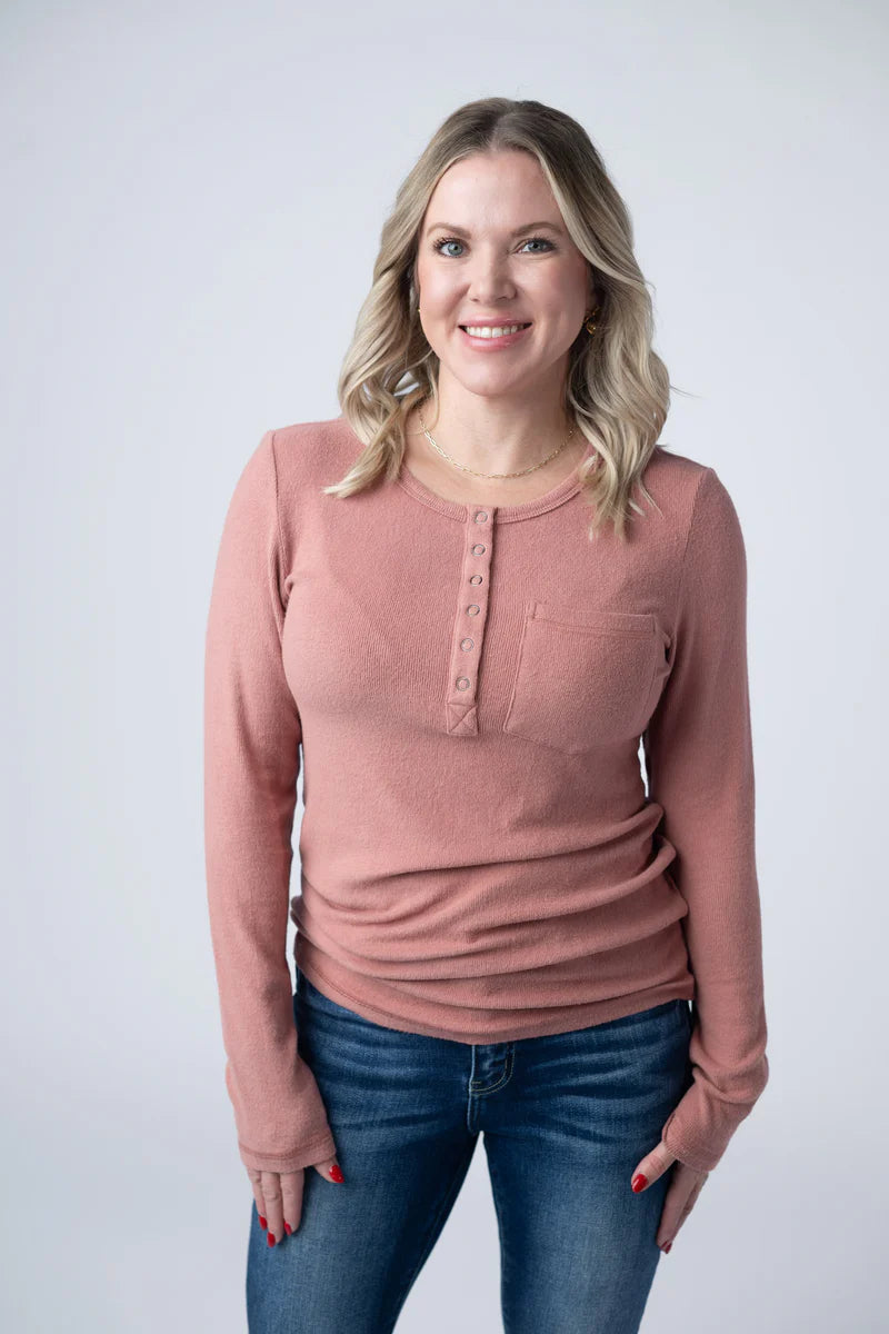 Georgia Long Sleeve Top (Multiple Colors)