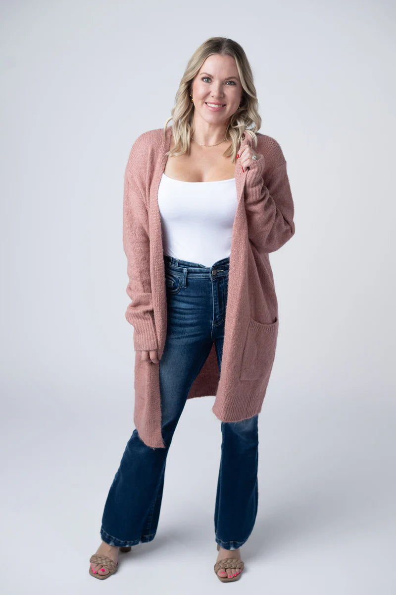 Madison Sweater Dusty Rose