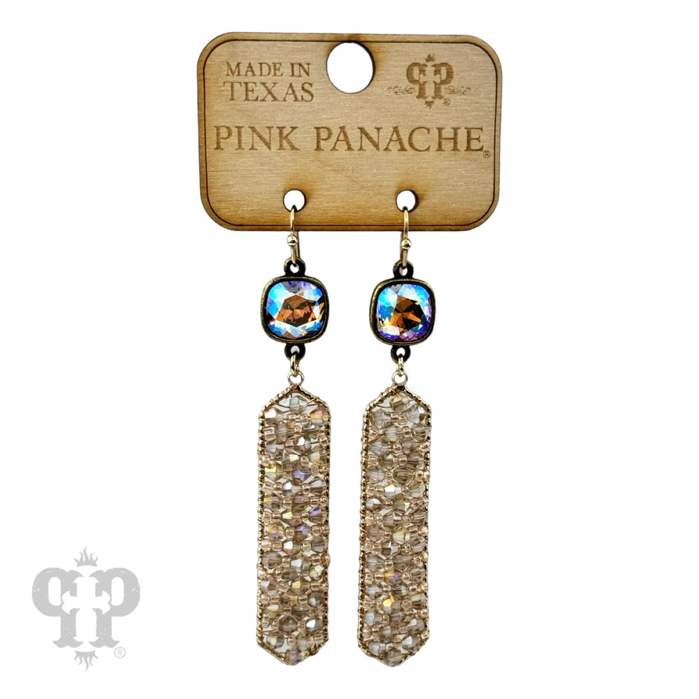 Sparkle and Bead Earrings