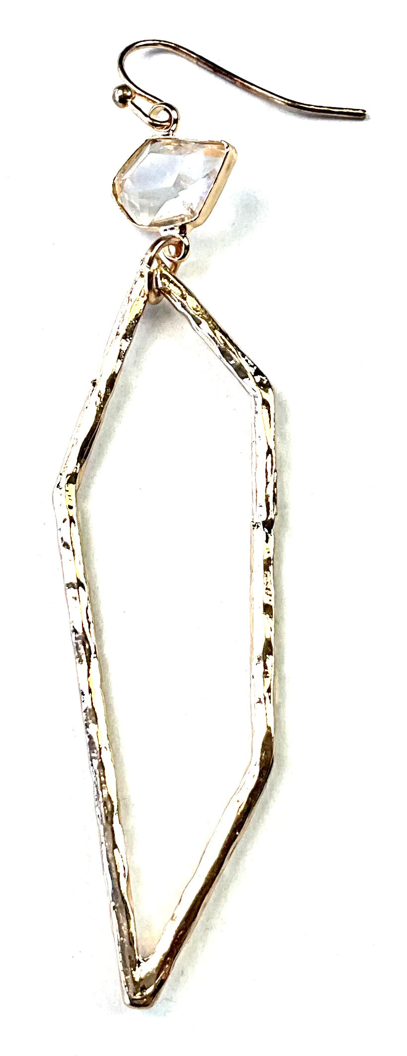 Thin Abstract Earrings from Lost and Found