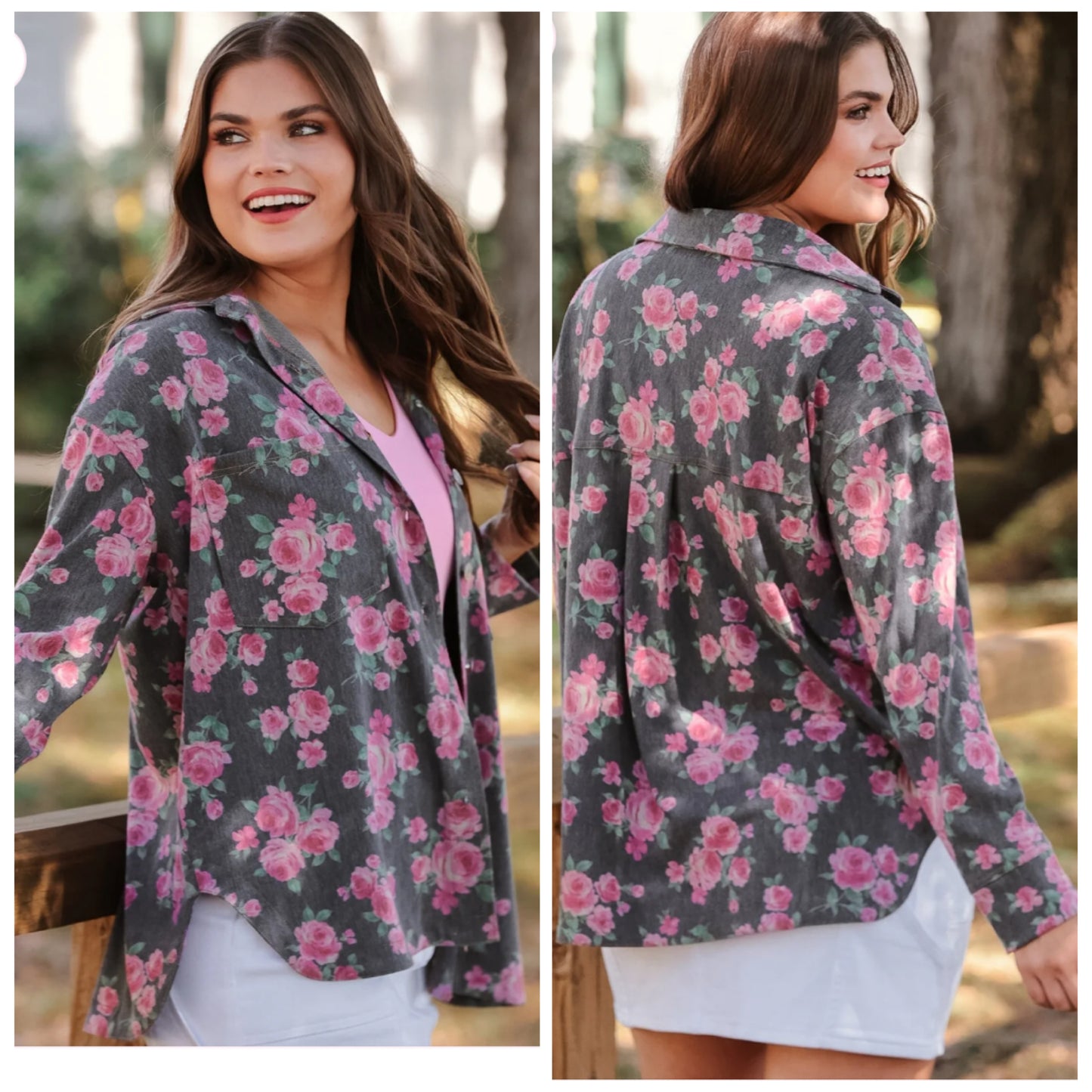 Rosie Refined Denim Shacket