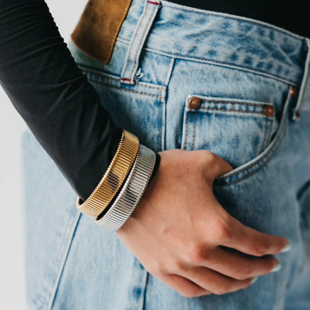 Statement Waterproof Stretchy Bangle