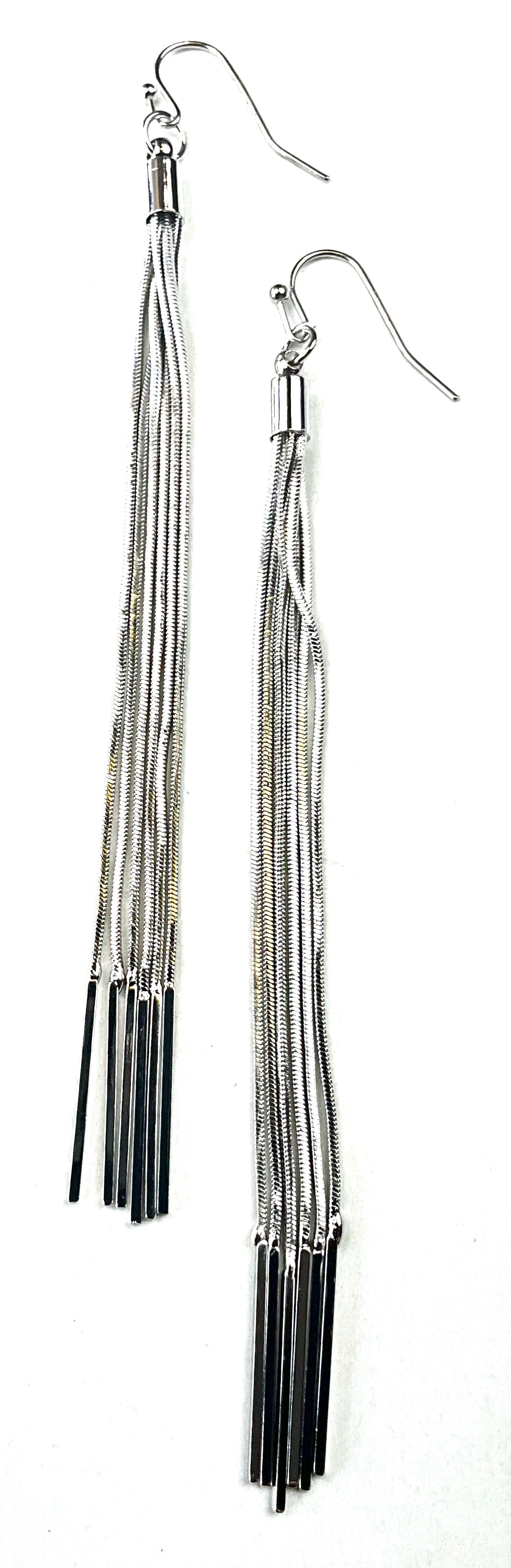 Sleek Liquid Gold Earrings