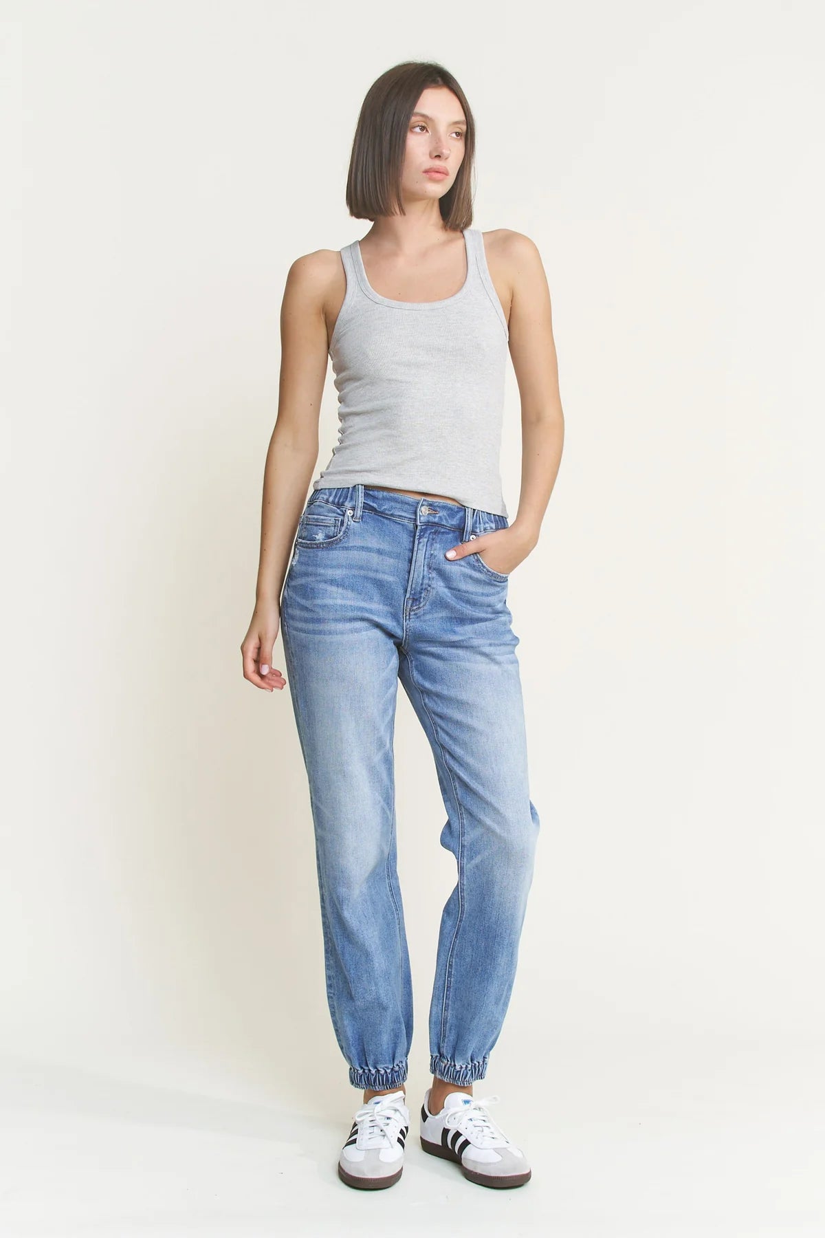 Denim Joggers