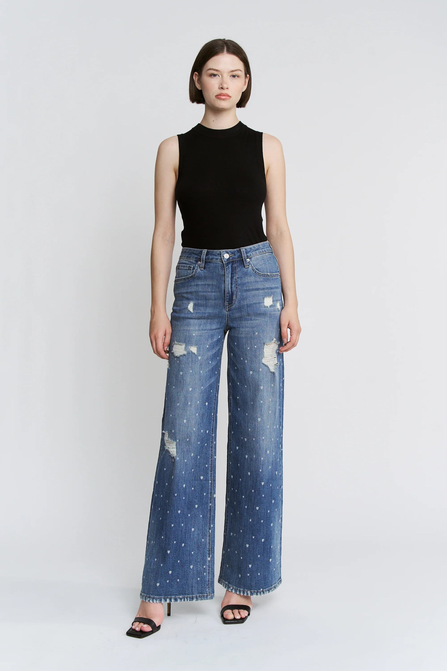 Heart Jeans By Mica