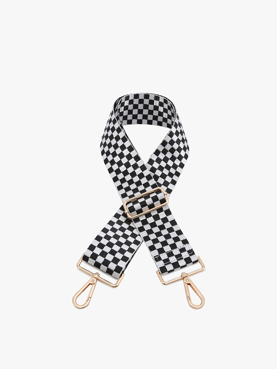 Strap Black and White Check