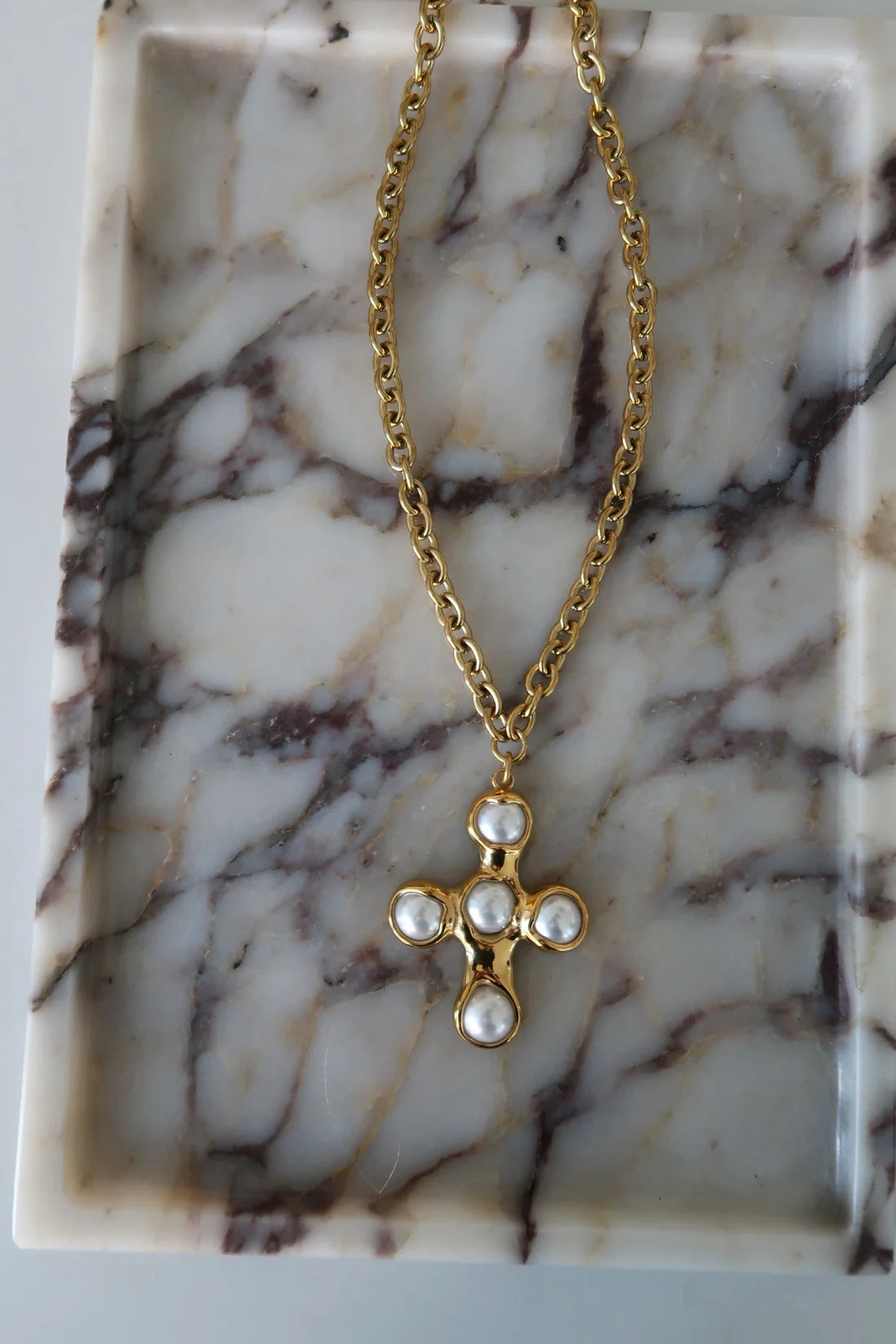 Ada Cross Necklace