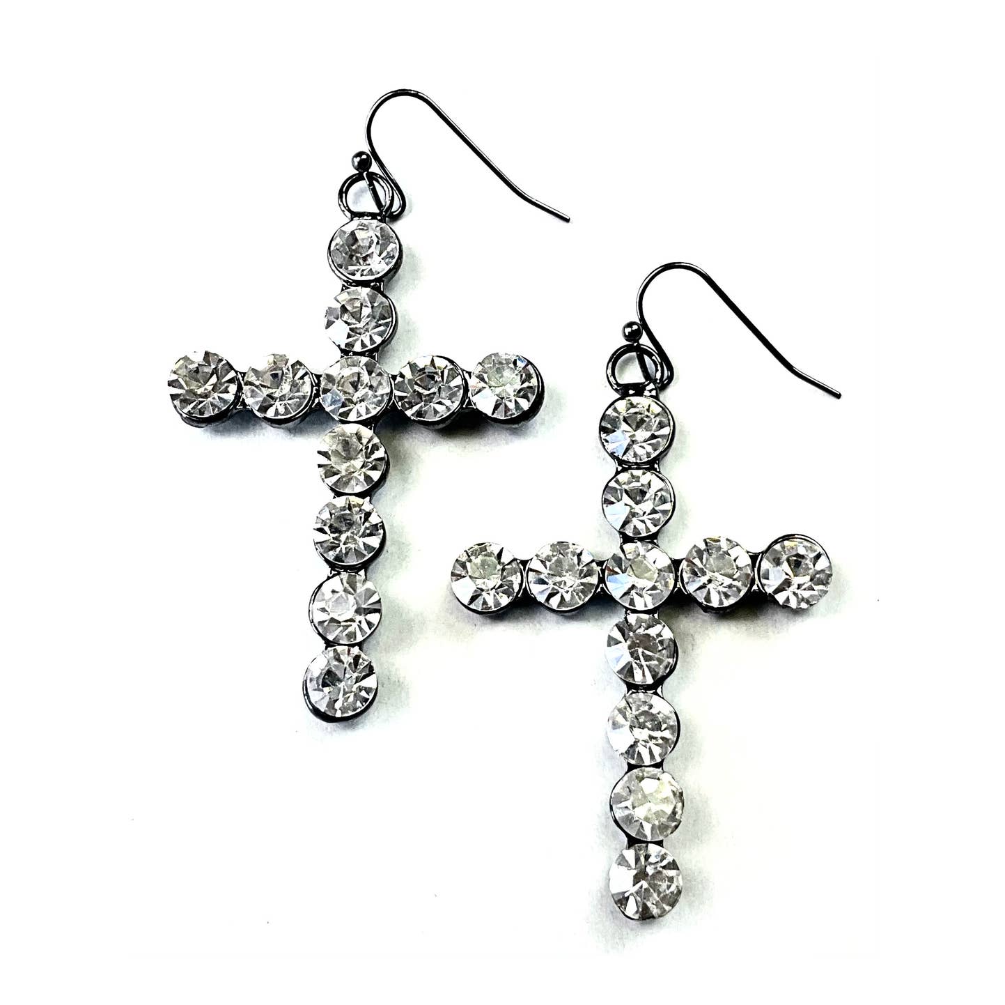 Cross Earrings from Lost and Found