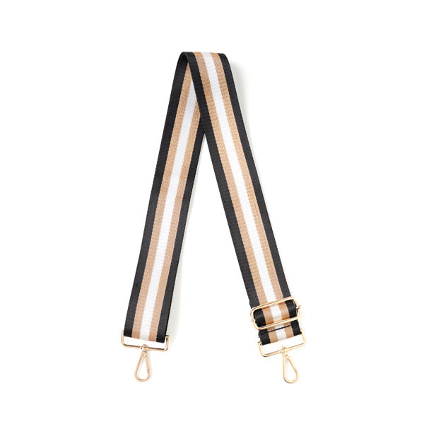 Strap Stripe Black, Gold