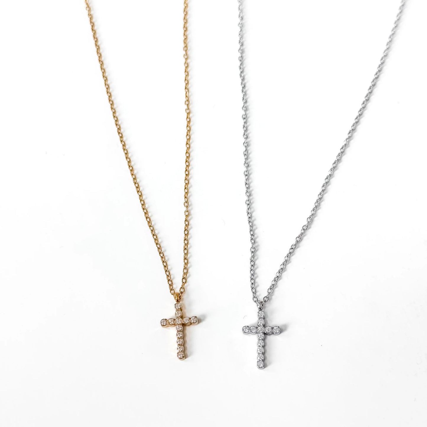 Simple Cross Necklace