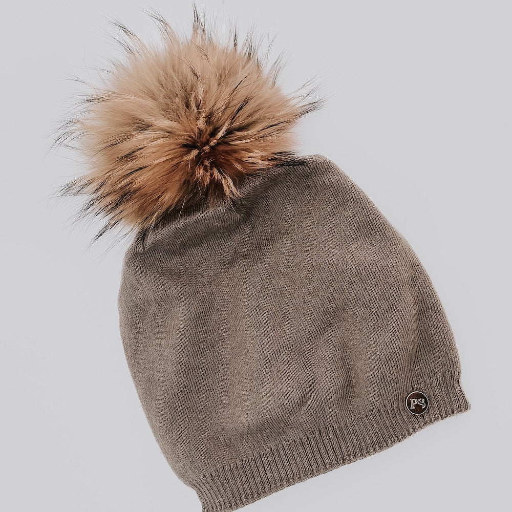 Softest Slouchy Removeable Pom Beanie