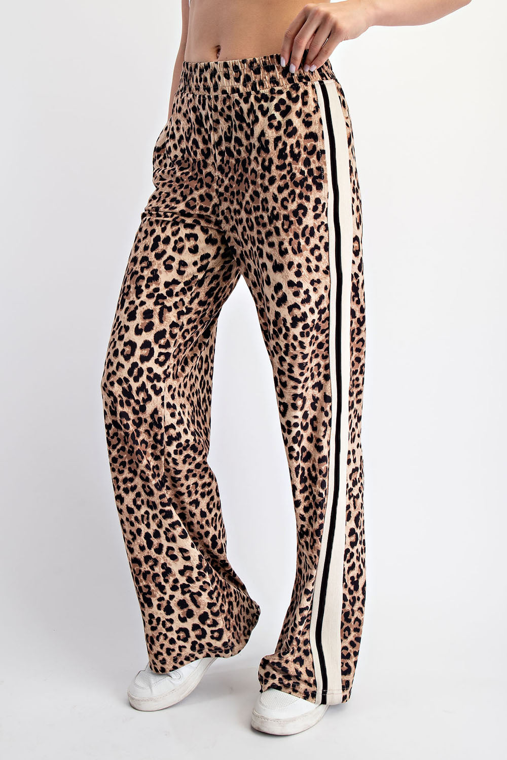 Animal Print Butter Soft Straight Pant by Rae Mode