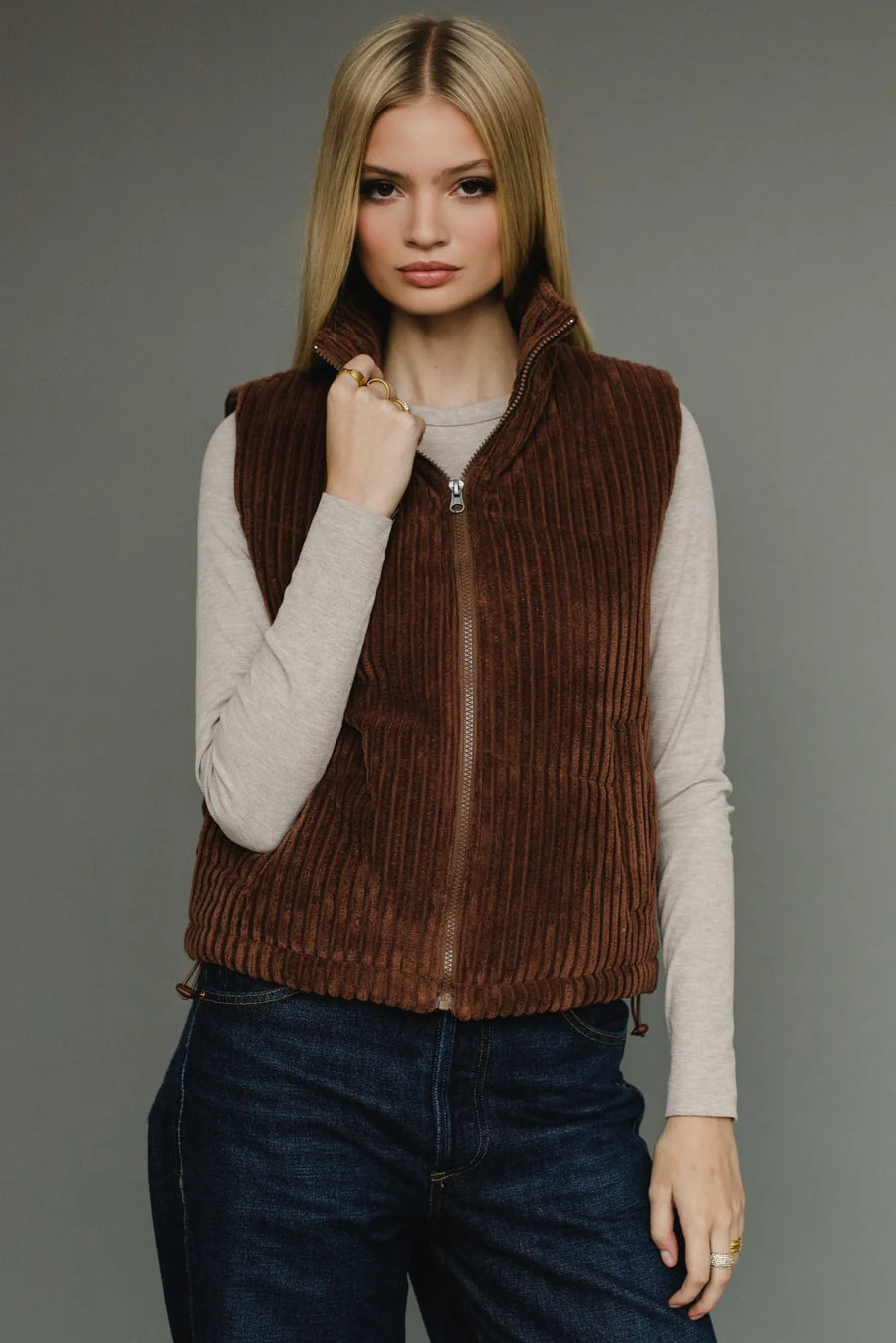 Cord Vest