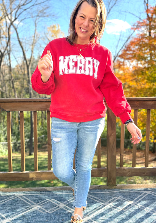 Merry sweatshirt