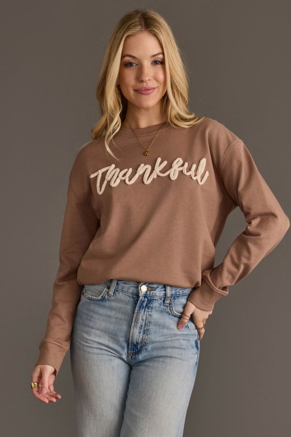 Thankful Light Weight Sweatshirt