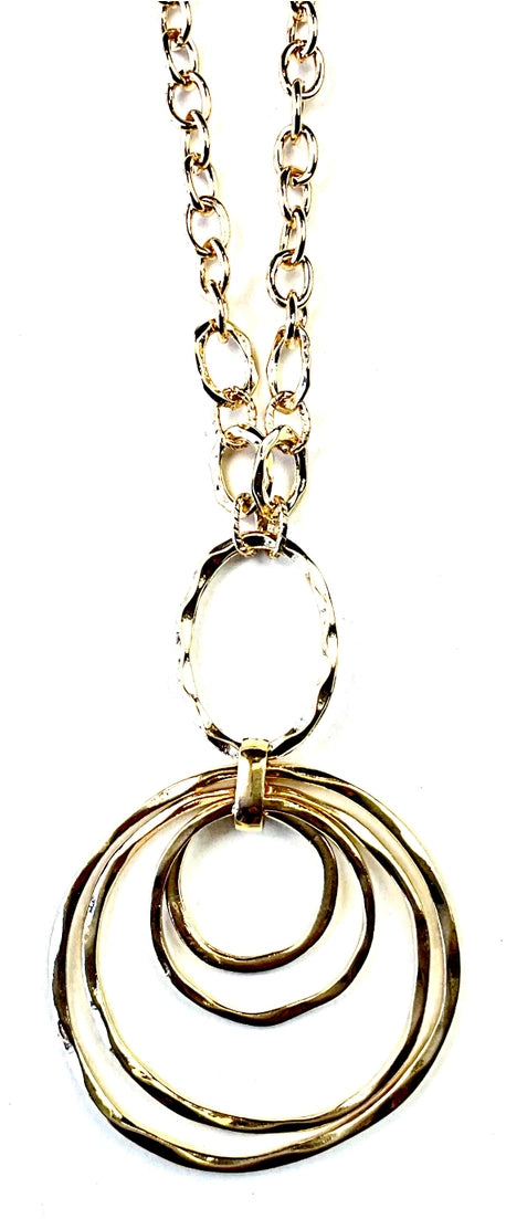 Rings and Chain Necklace from Lost and Found