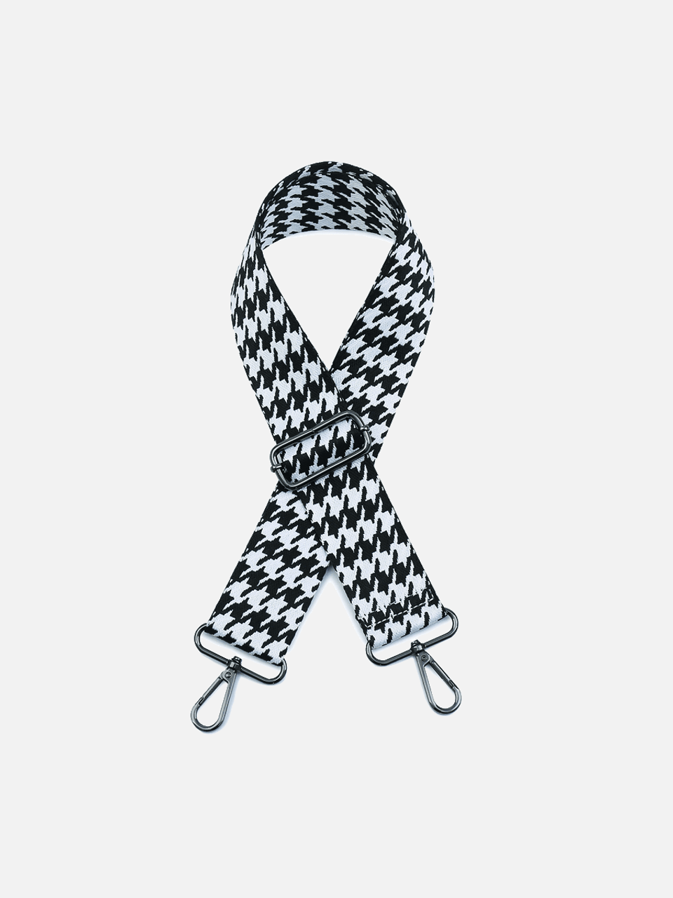 Strap Black Houndstooth