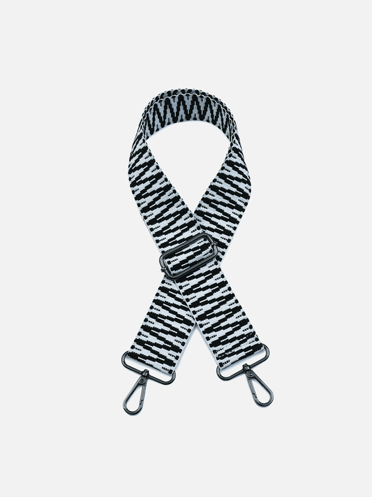 Strap Aztec Black and White Zag