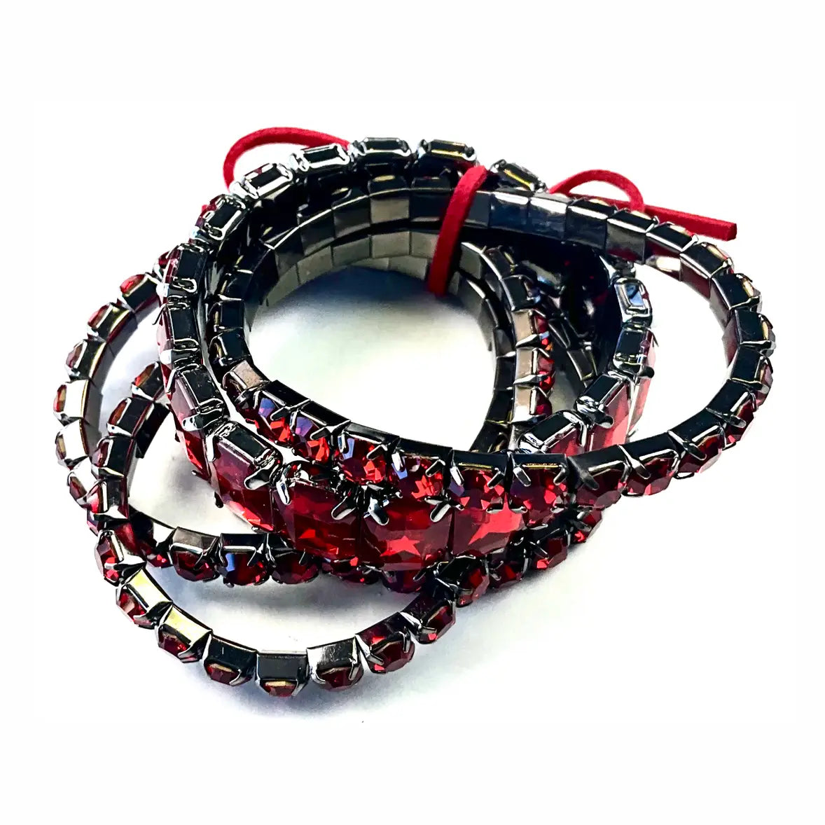 Rhinestone Stretch Bracelet by Lost and Found