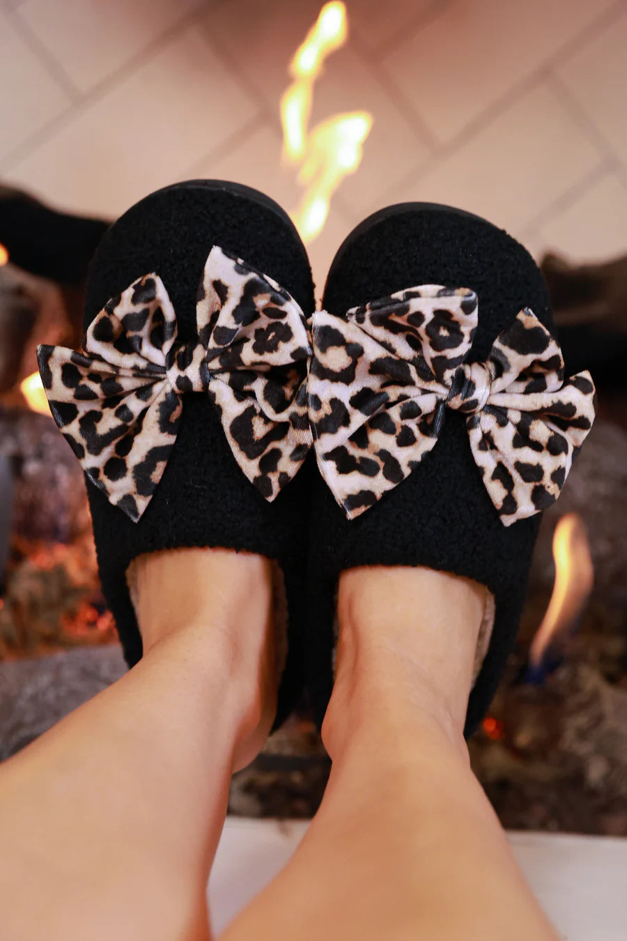 Bow Slippers
