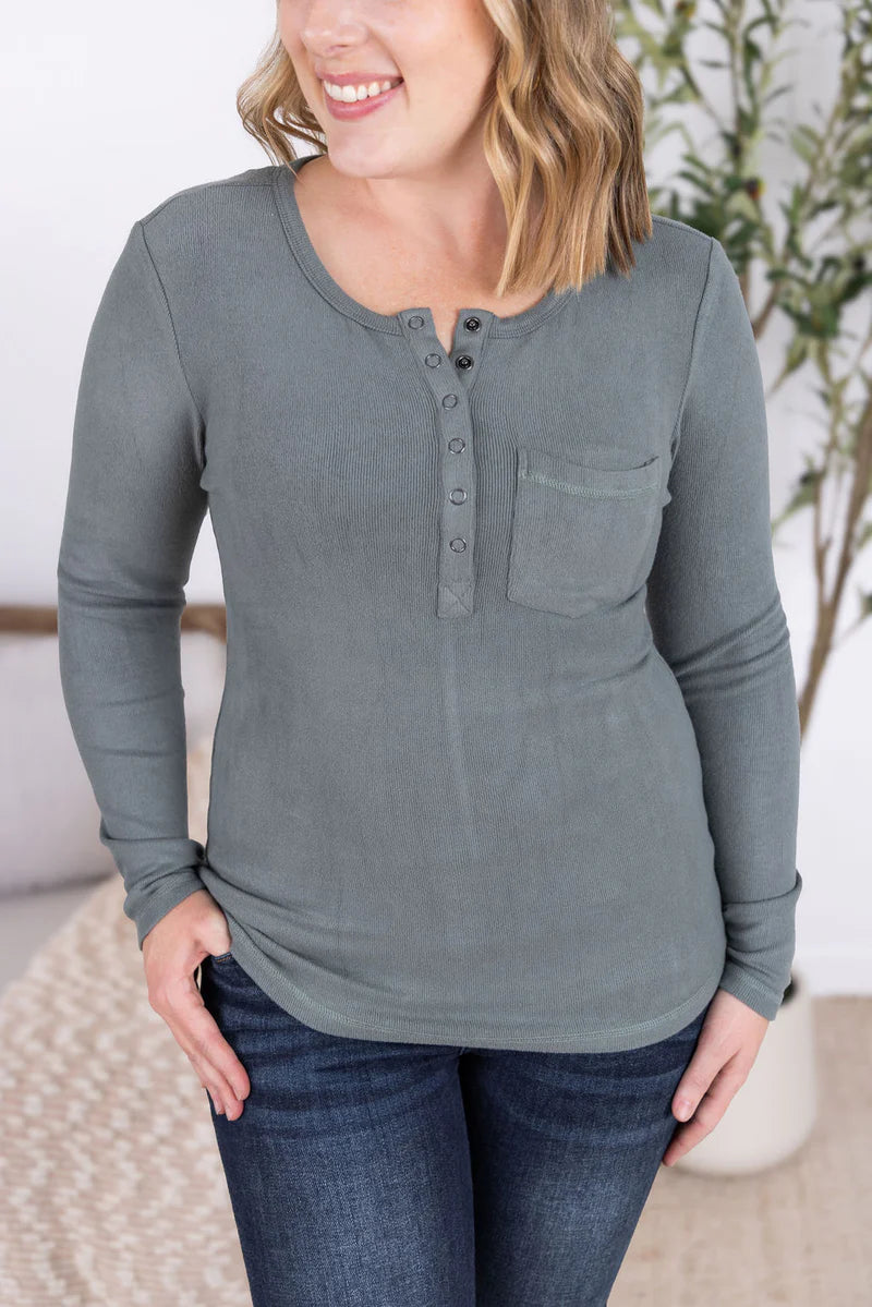 Georgia Long Sleeve Top (Multiple Colors)