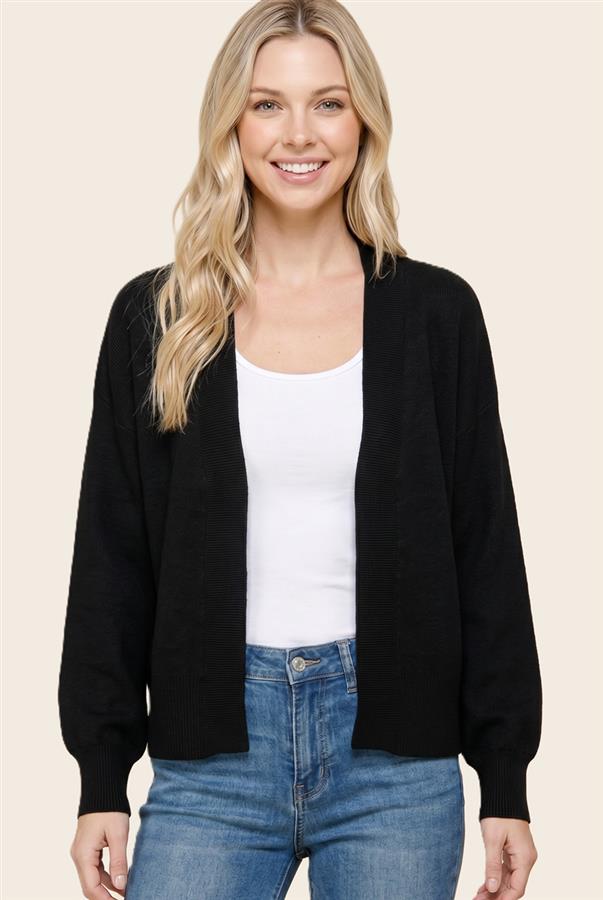 Open Front Cardigan By Staccato
