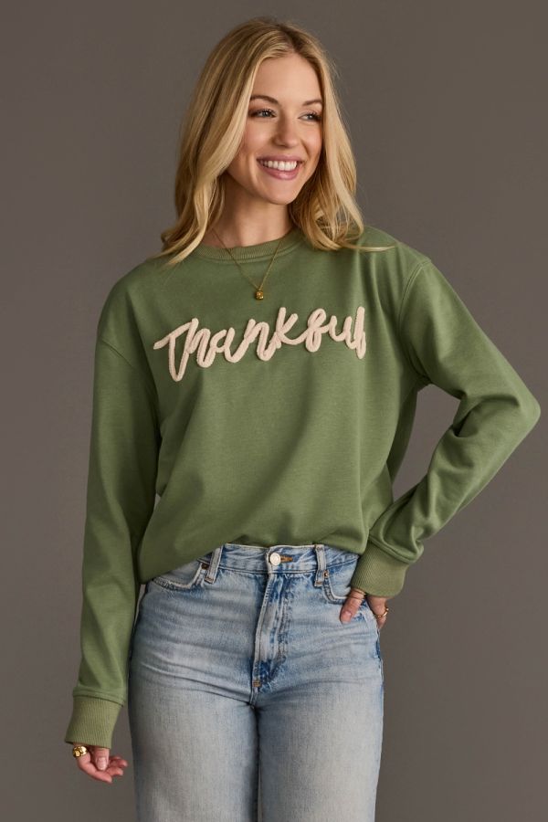 Thankful Light Weight Sweatshirt