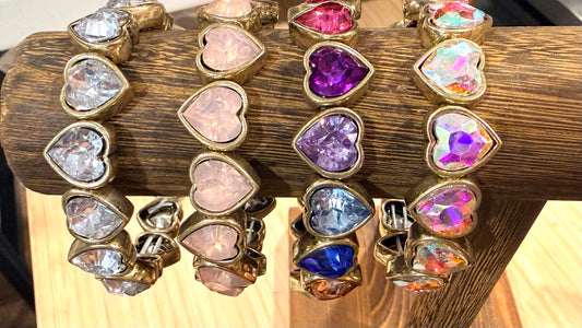Stretchy Heart Bracelet