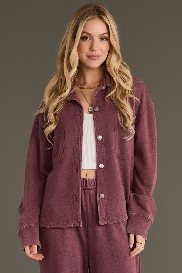 Soft Brushed Button Up Shirt Mid Hip (Multiple Options) by Panache