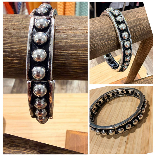 Dot Stretch Bangle Bracelet