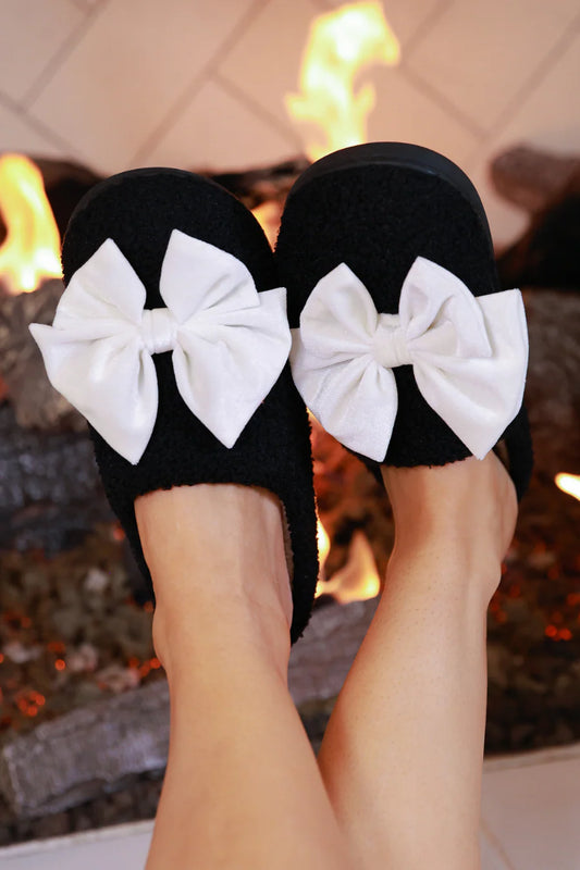 Bow Slippers