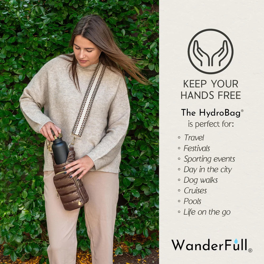 Wanderfull Hydro Bag in Chocolate Brown