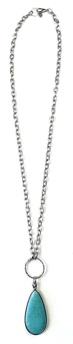 Turquoise Pendant Necklace from Lost and Found
