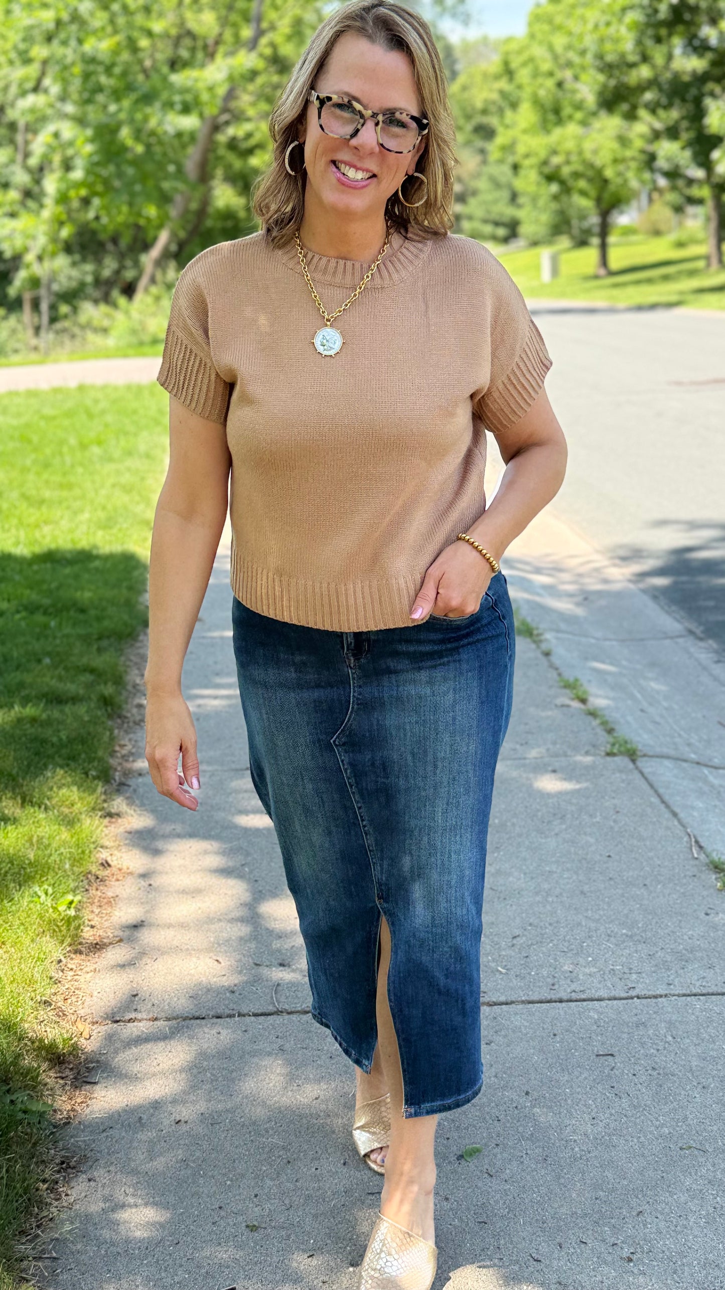 Short Sleeve Sweater
