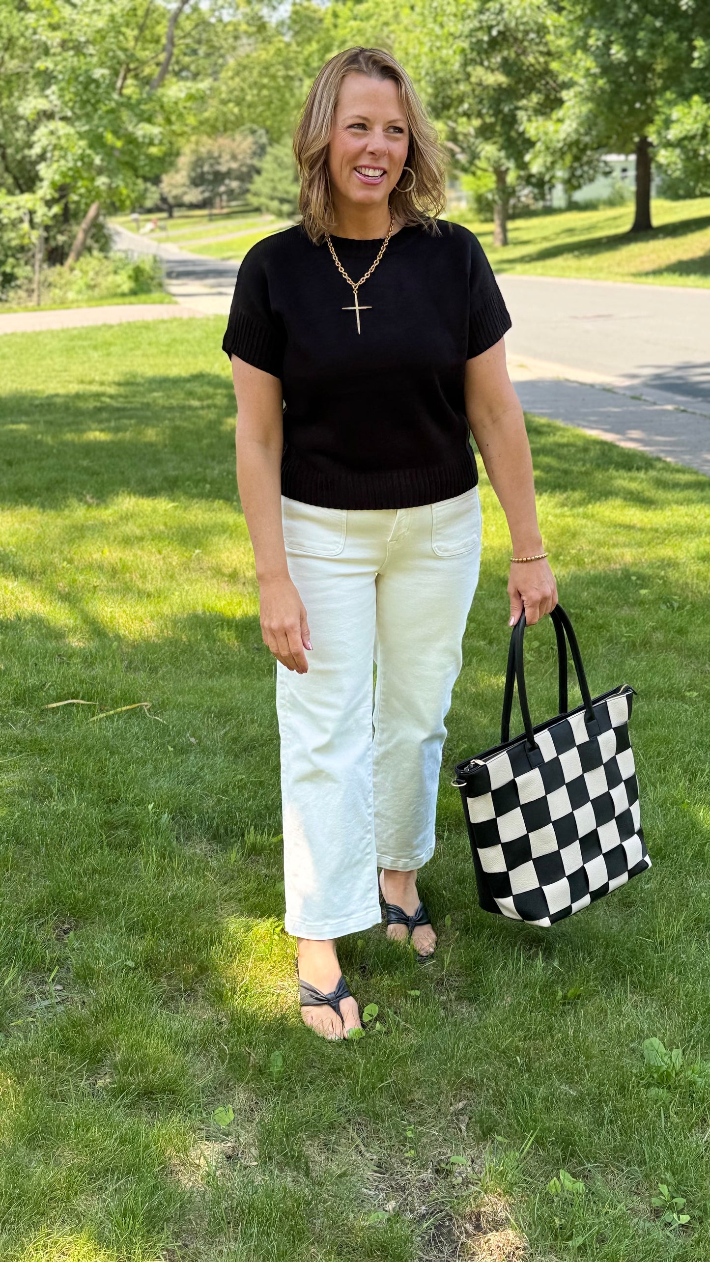 Short Sleeve Sweater