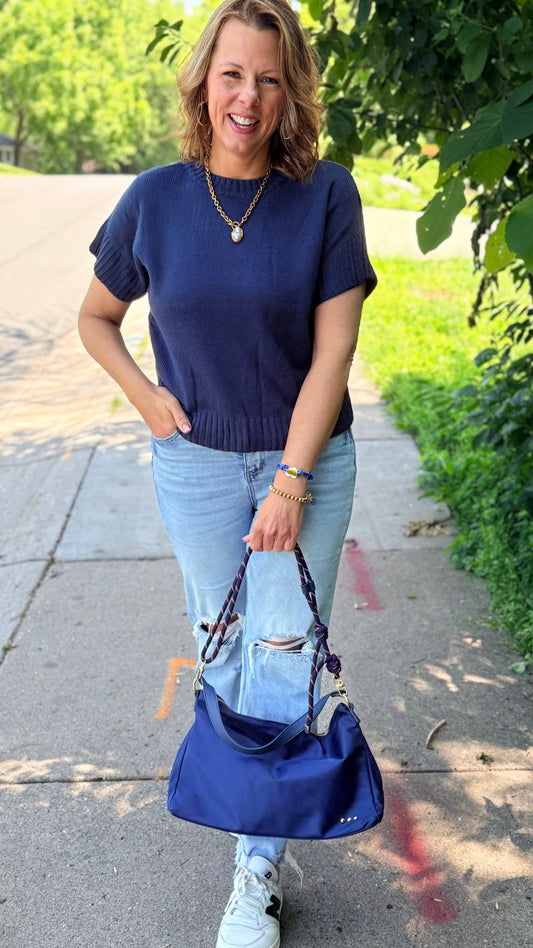 Short Sleeve Sweater