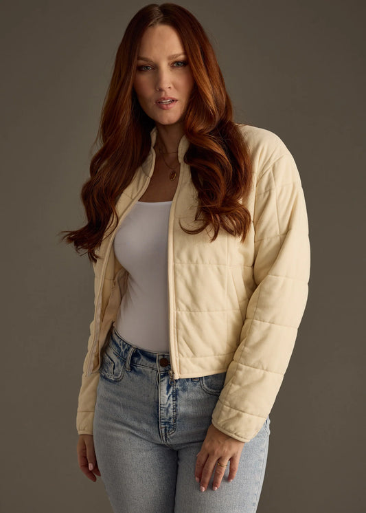 Spring into Puffer Jacket