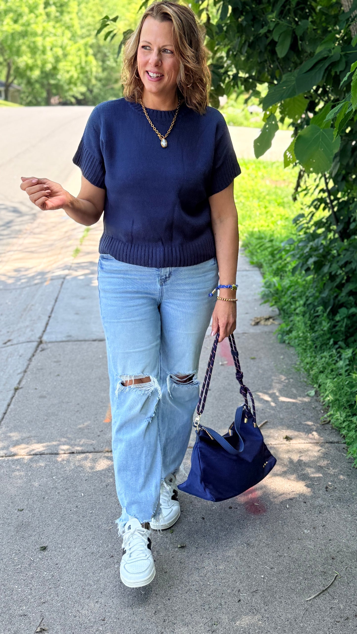 Short Sleeve Sweater