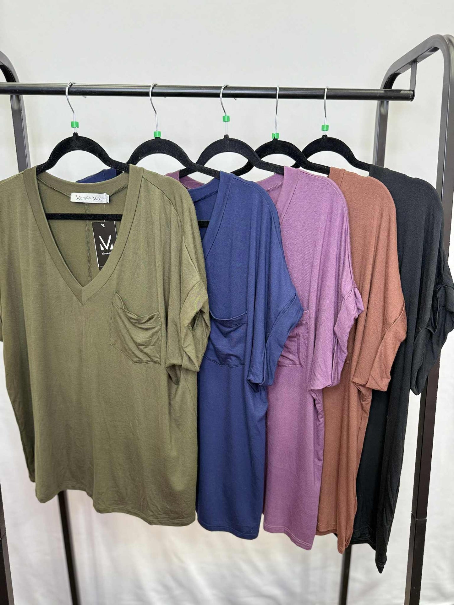 Vneck Boyfriend Relaxed Tee Sierra