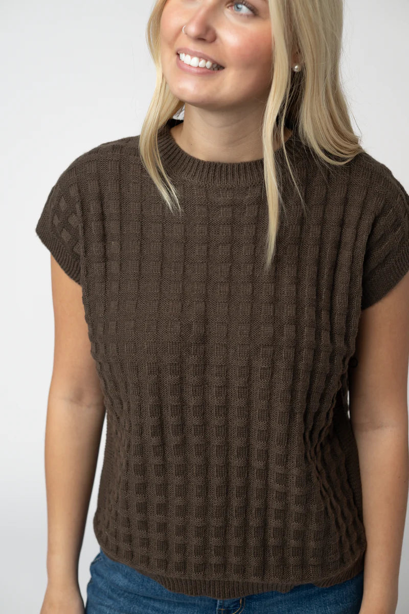 Kelly Sweater Top Vest  (Multiple Colors)