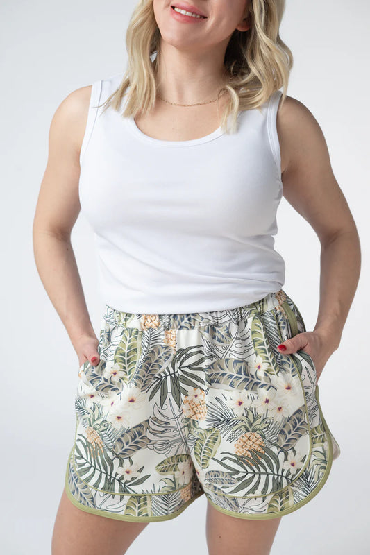Dolphin Hem Shorts by Michelle Mae