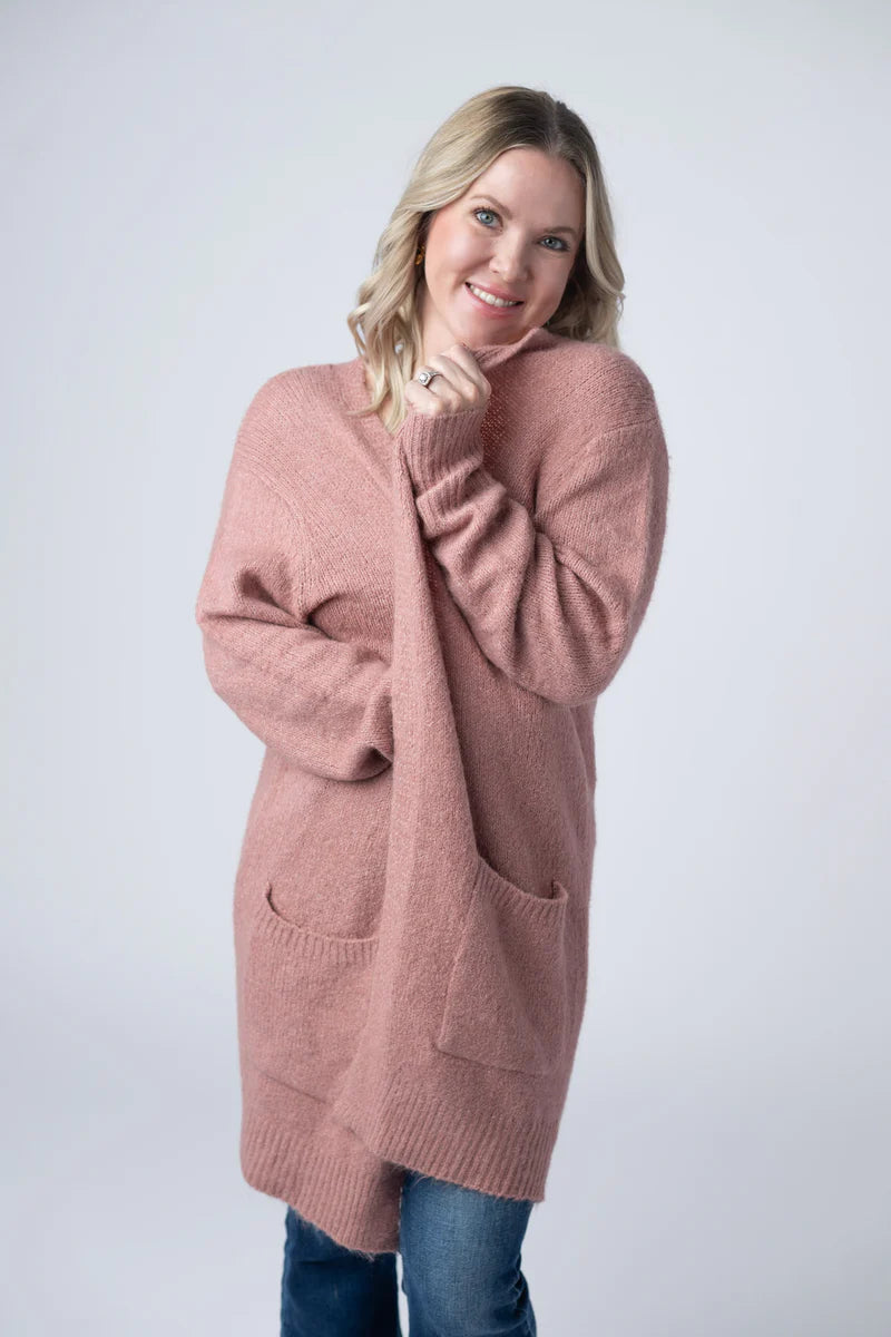 Madison Sweater Dusty Rose