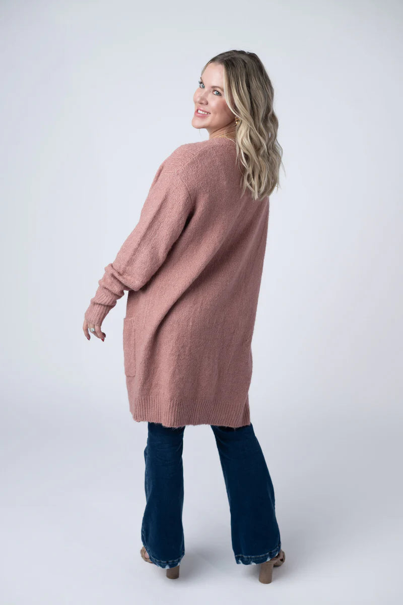 Madison Sweater Dusty Rose