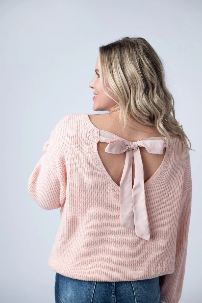 Bow Relaxed Sweater